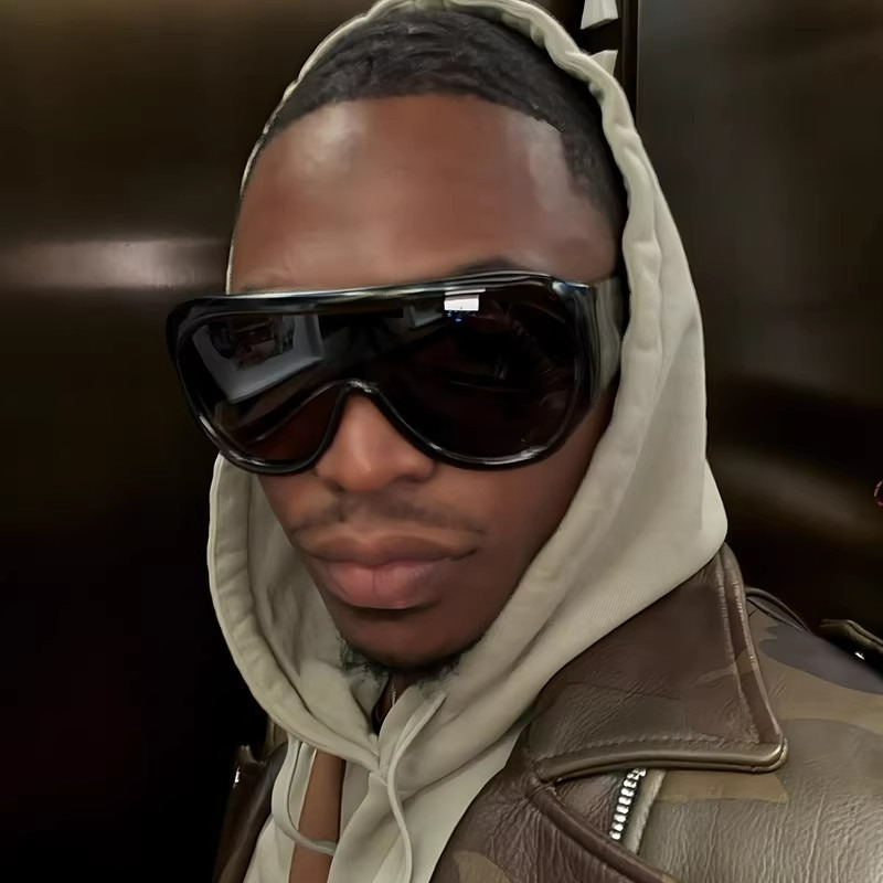 Nouvelles Lunettes de Soleil Tendance 2026 à Grande Monture de Marque pour Hommes et Femmes, Style Urbain, Tendance Transfrontalière, Protection UV400