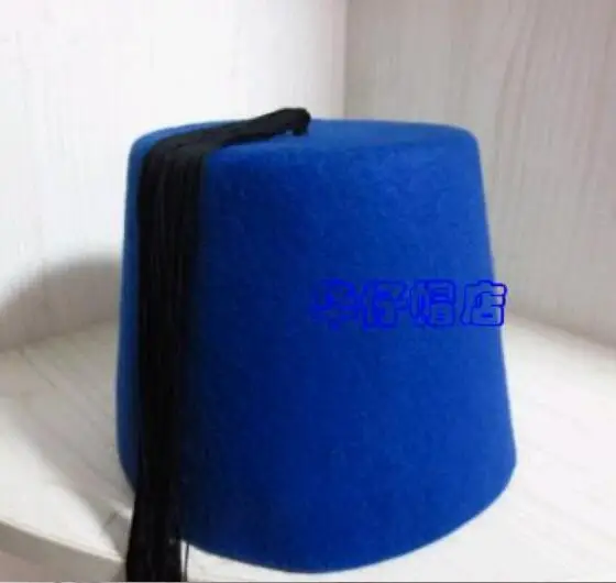 Casquette en laine noire pour homme, chapeau turc traditionnel Osman Fez, printemps