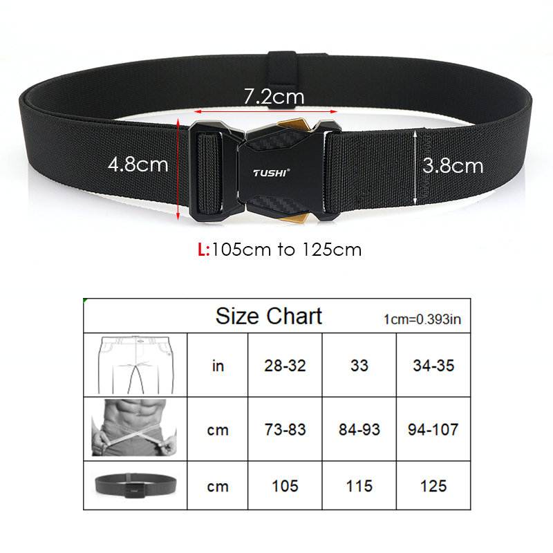 Ceinture élastique officielle authentique 2022 pour hommes, boucle en alliage à dégagement rapide, texture en carbone, ceinture tactique militaire, gaines extensibles pour homme