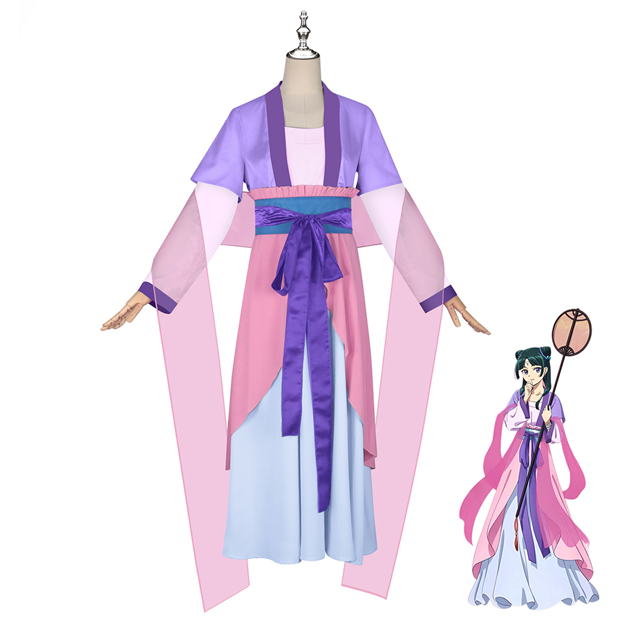 Maomao Cosplay Costume l'apothicaire journal saison 2 Anime Cosplay Maomao robe Kimono Costume Halloween tenue de fête pour les femmes