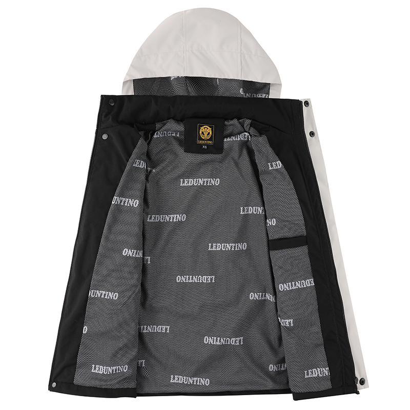 Extérieur hommes confort détachable chapeau solide hauts printemps automne simplicité coupe-vent manteau décontracté nouvelle mode polyvalent veste hommes