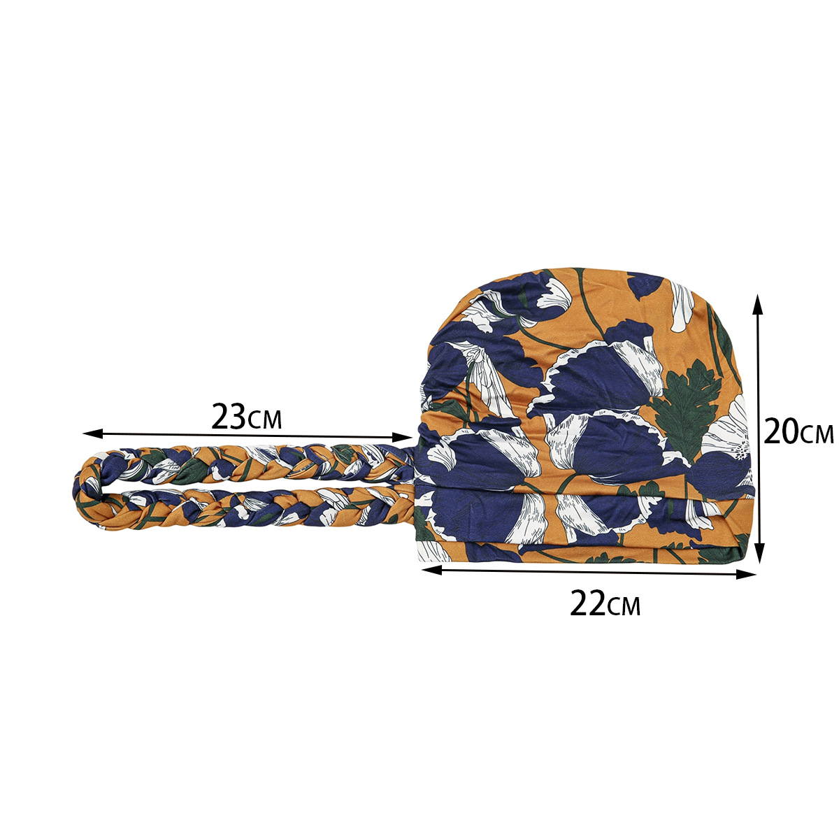 Foulard de tête pour femmes musulmanes, Turban imprimé tendance, Bonnet Hijab, perle blanche, intérieur, Turban enveloppant arabe
