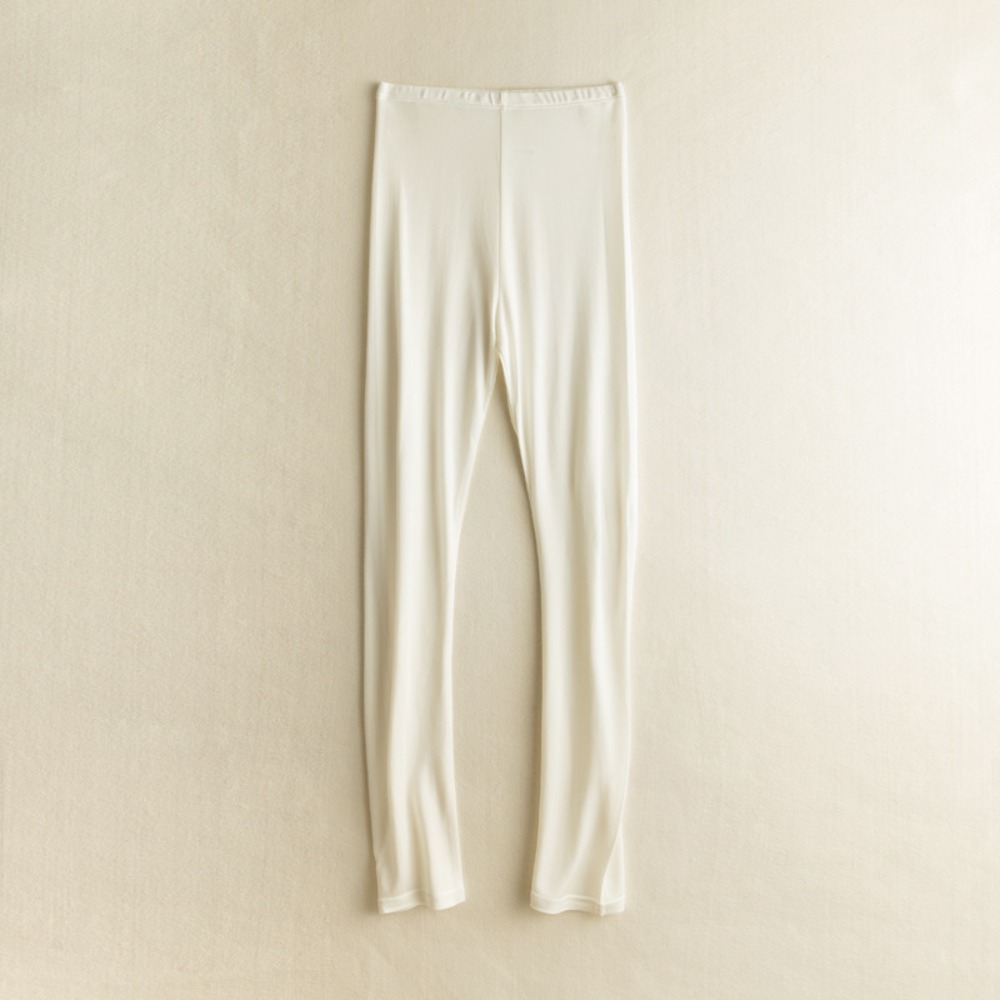 2025 mode femme automne et hiver vêtements 23% soie de mûrier naturelle coupe ajustée respirant hanche levage élastique Leggings