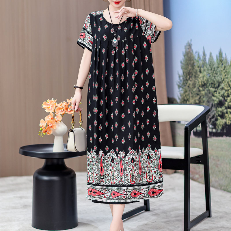 Nouvelle robe pour femmes 2026, robe décontractée à manches courtes en coton, ample, unie, vintage, douce, vêtements, vestidos, robe d'été.
