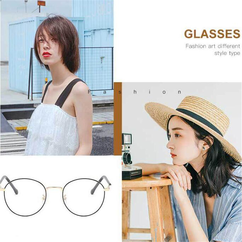 Lunettes de Prescription à lentille asphérique ovale 1.56 pour femmes et hommes, lunettes optiques pour étudiants, lunettes myopes 0 -0.5 -0.75 à-6.0