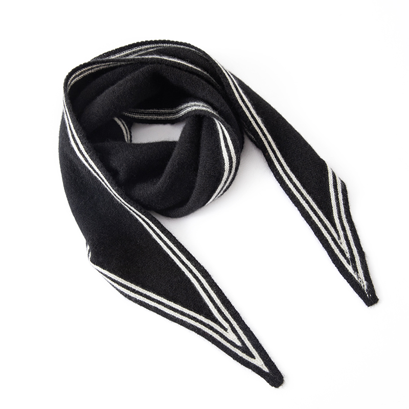 Écharpe triangulaire en cachemire 100% doux et confortable pour femmes, nouveau style, châle triangulaire pour femmes