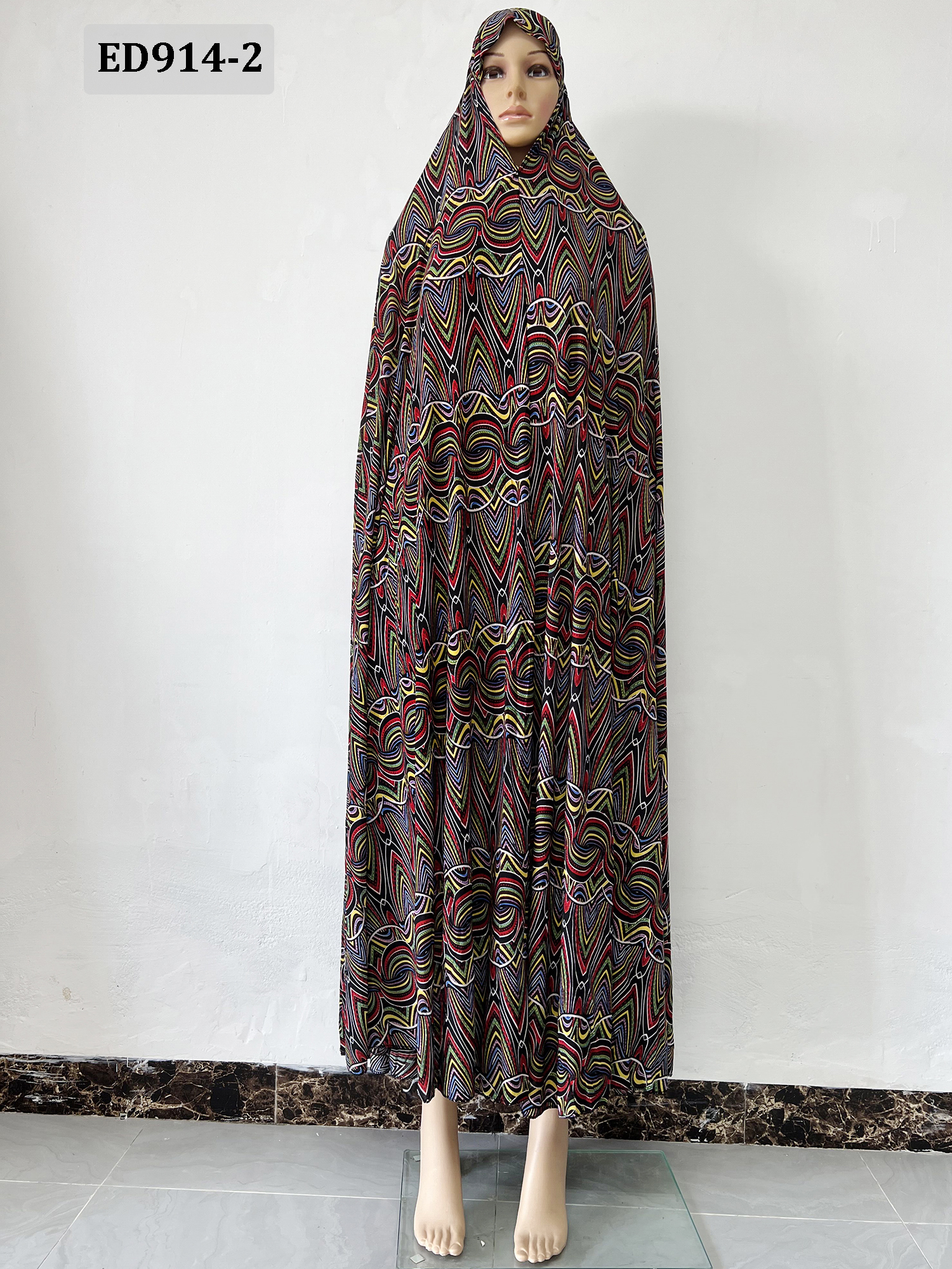 Abaya à capuche pour femmes musulmanes 6XL, vêtement de prière africain sans manches, Kaftan avec Hijab Floral, Robe saoudienne de dubaï, Ramadan