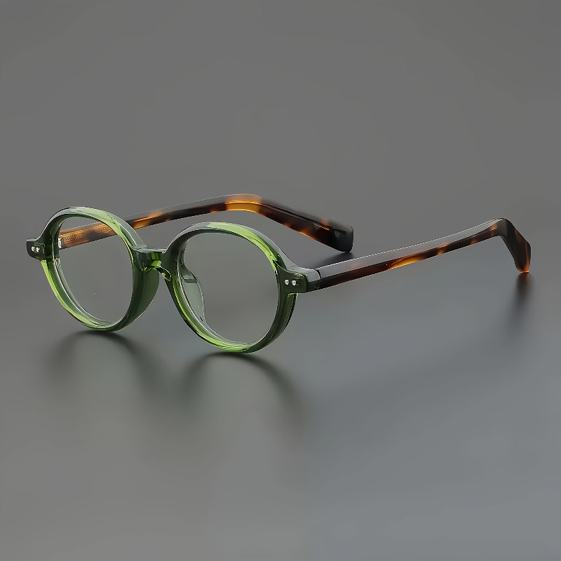 Monture de lunettes optiques ovales de petite taille pour femmes, style rétro, anti-lumière bleue, tendance