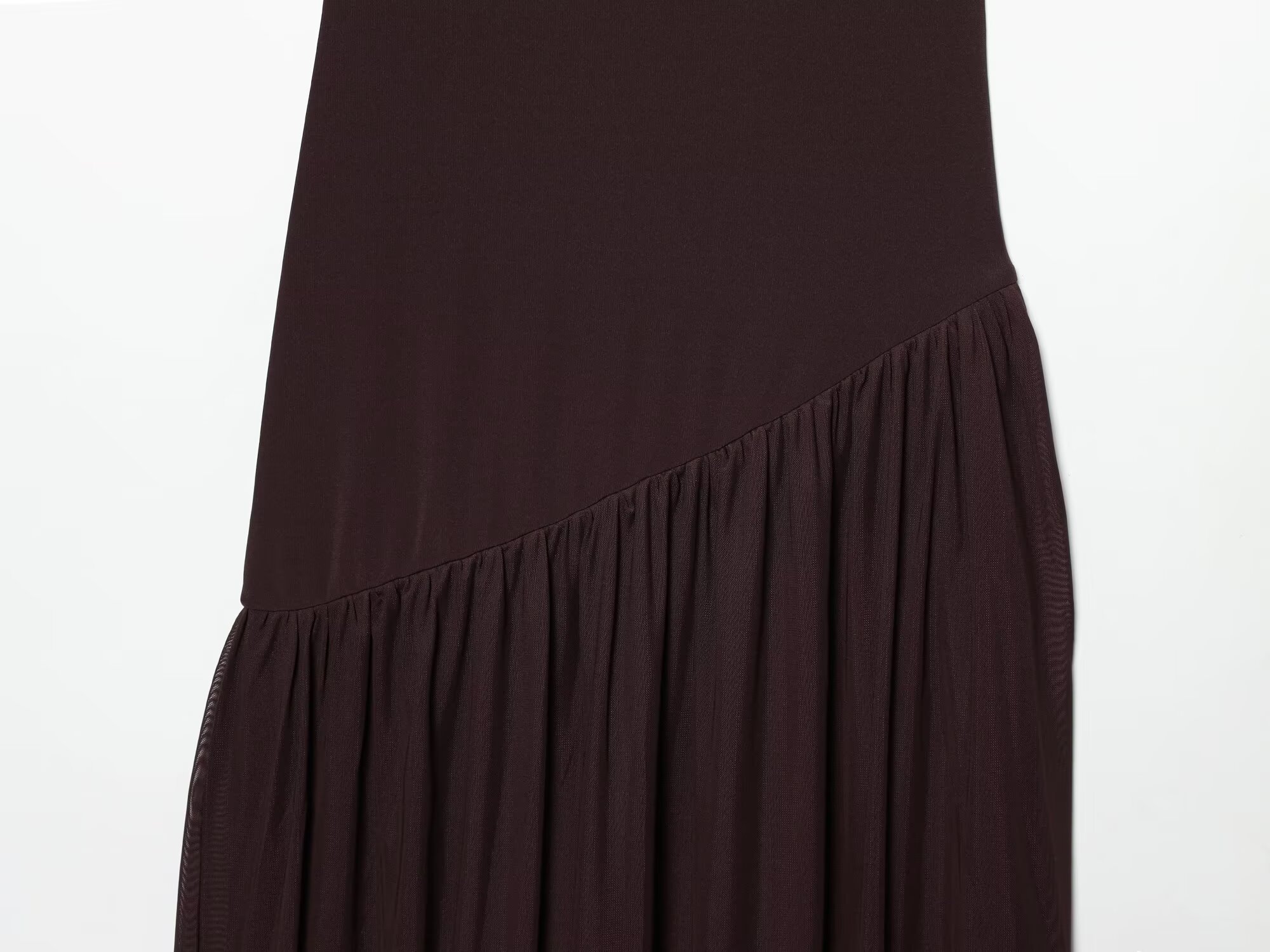 Robe longue élégante et chic en tulle sans manches KONDALA pour femme, style vintage tendance, coupe ajustée, collection Printemps-Été 2026, idéale pour les vacances et les occasions décontractées