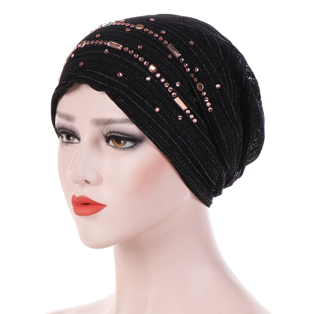 Nouveau Turban Fin en Dentelle Couleur Unie 2026 – Bonnets Hijab Intérieurs Doux et Respirants pour Femmes Musulmanes – Turbantes, Foulards et Sous-Hijabs