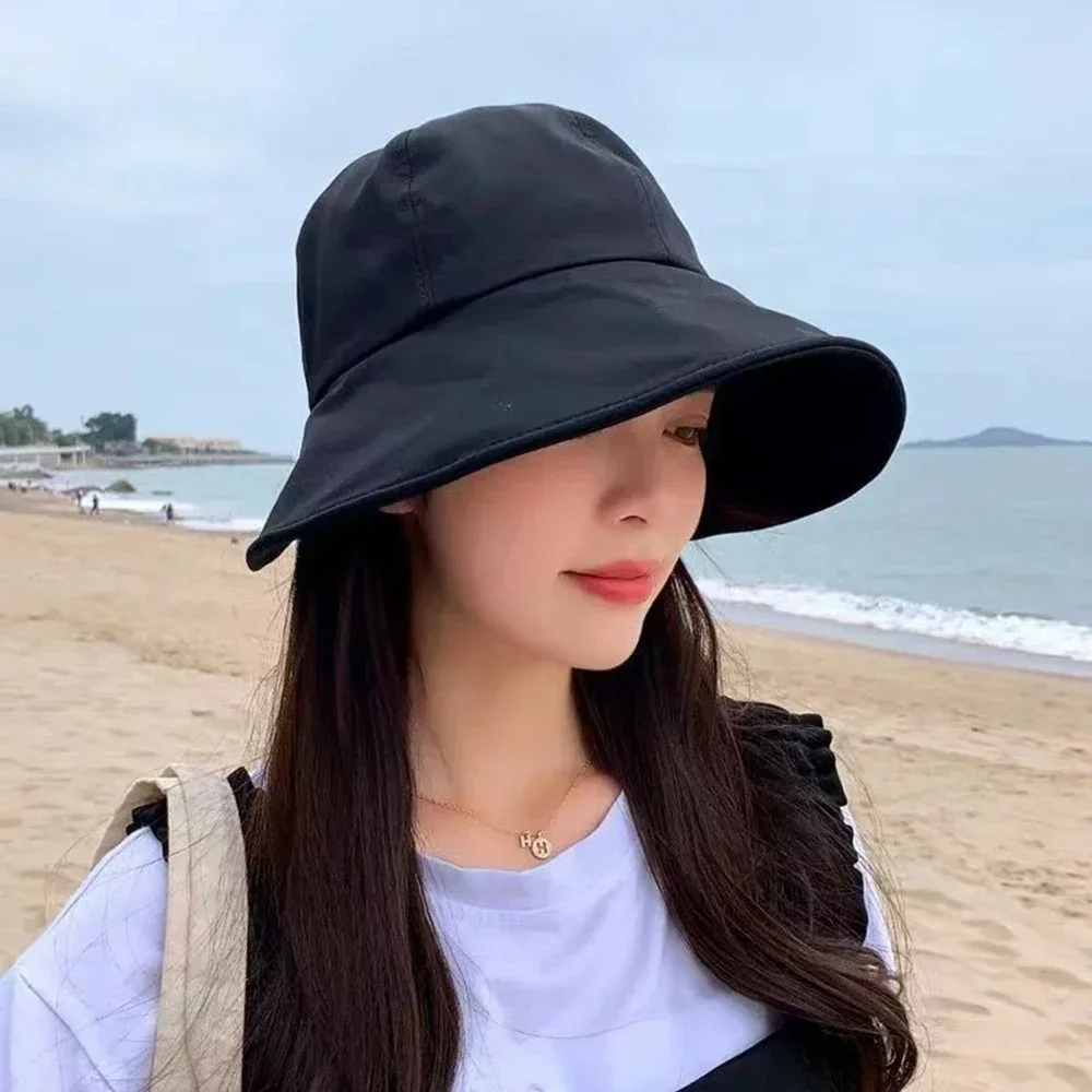 Chapeaux d'été pour femmes, casquette de Baseball pliable, large bord, protection solaire, plage, pêcheur, chapeau seau décontracté pour l'extérieur
