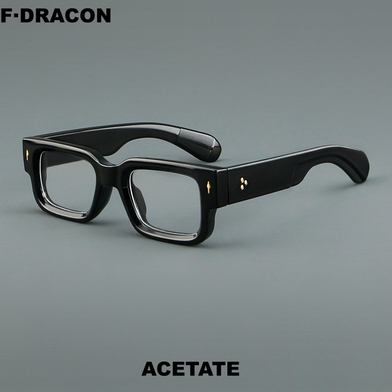 Nouvelle monture de lunettes carrée pour hommes et femmes, monture de lunettes rétro, monture optique de haute qualité, monture de prescription 2346