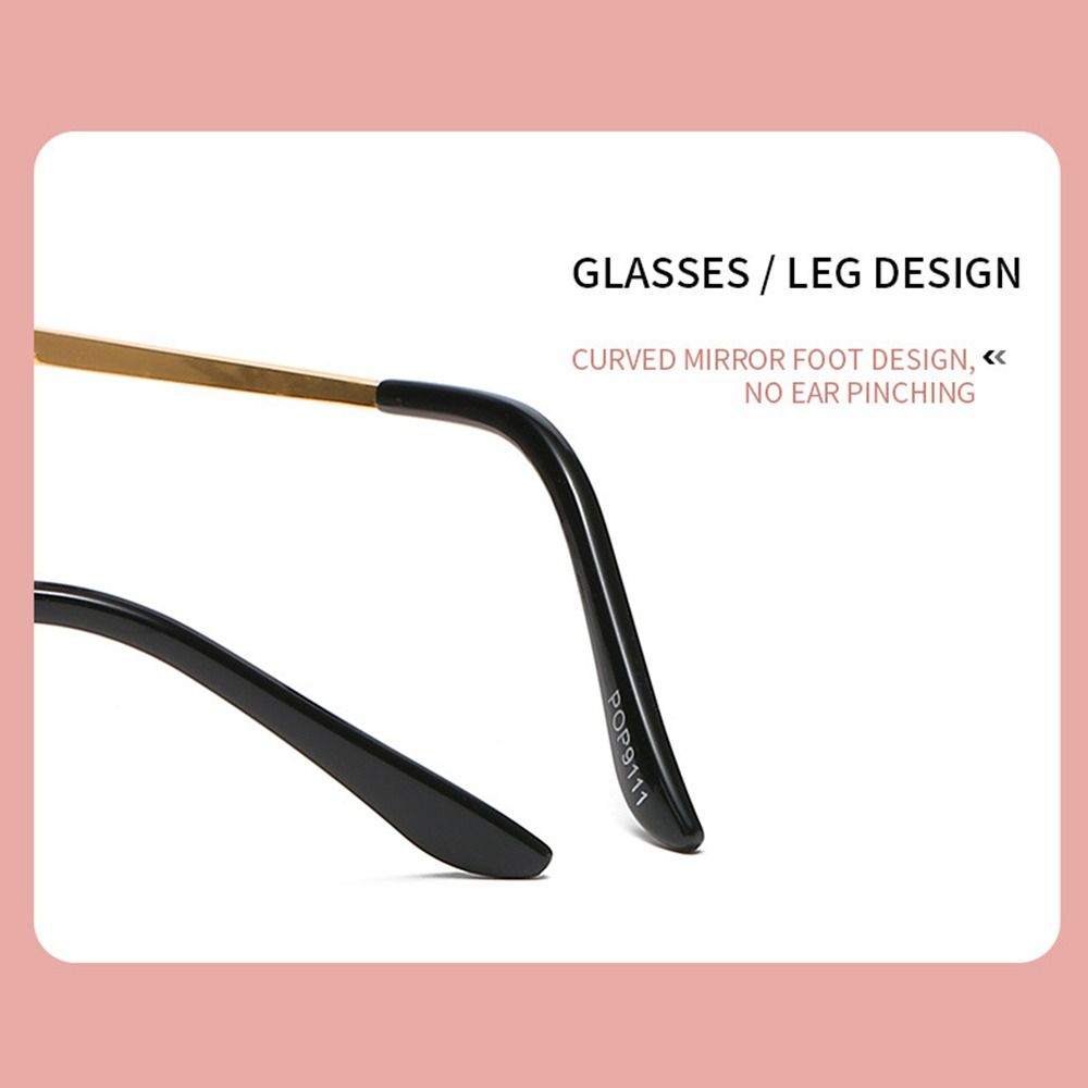 Lunettes de soleil sans monture en forme de coquille, lunettes de soleil en métal pour accessoires photo, nuances de lentilles d'océan, forme de fleur unique, mignon, mode, fête