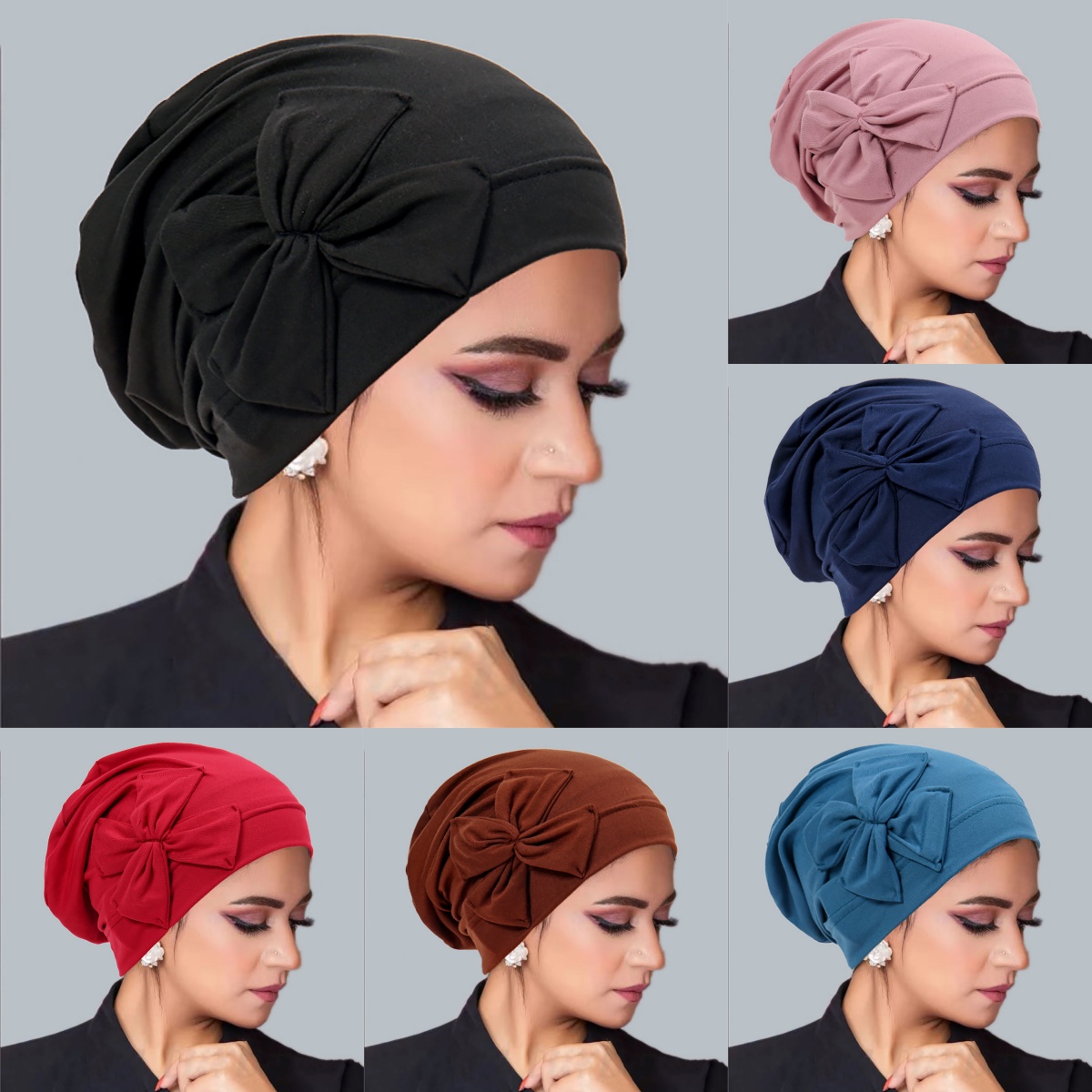 Nouveau 2026 – Bonnet intérieur musulman pour femme, turban indien, foulard, bonnet pour perte de cheveux, bonnet chimio, Turbante Mujer