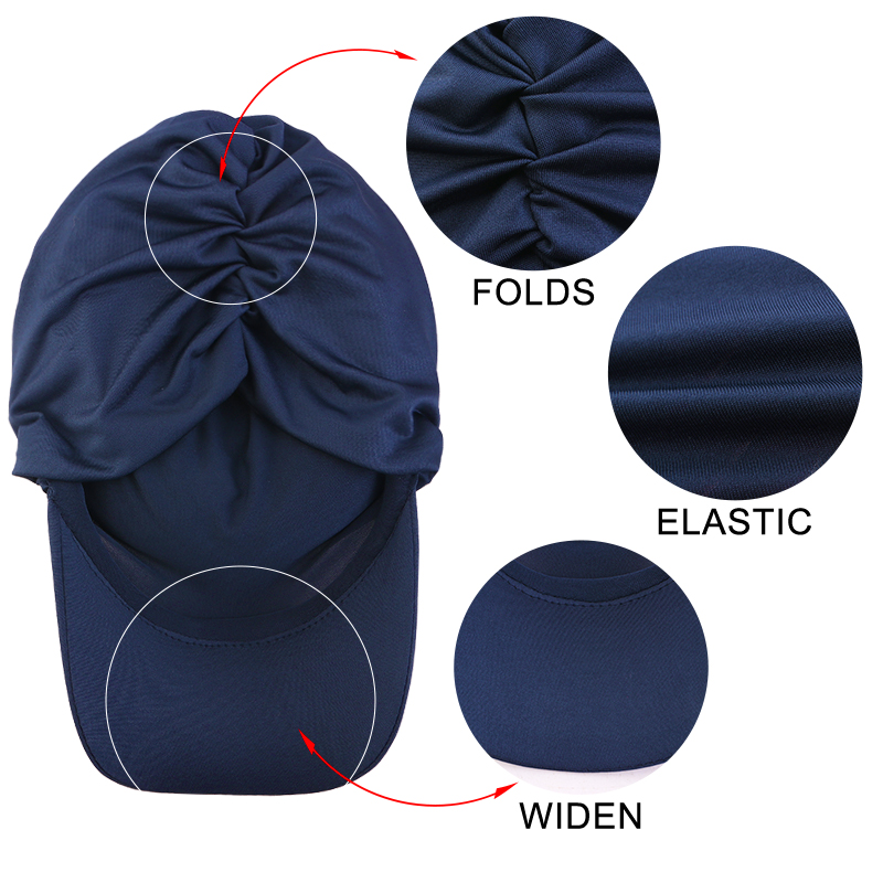 Casquette de Baseball musulmane foulard inde chapeau femme extérieur pare-soleil chapeau Turban à la mode décontracté islamique chapeau Wrap Casquette Gorras