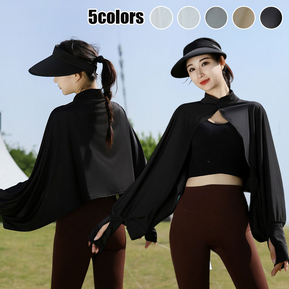 Manchons de bras rafraîchissants en soie glacée, longs et fins, pour sports de plein air, protection solaire anti-UV, manches longues d'été