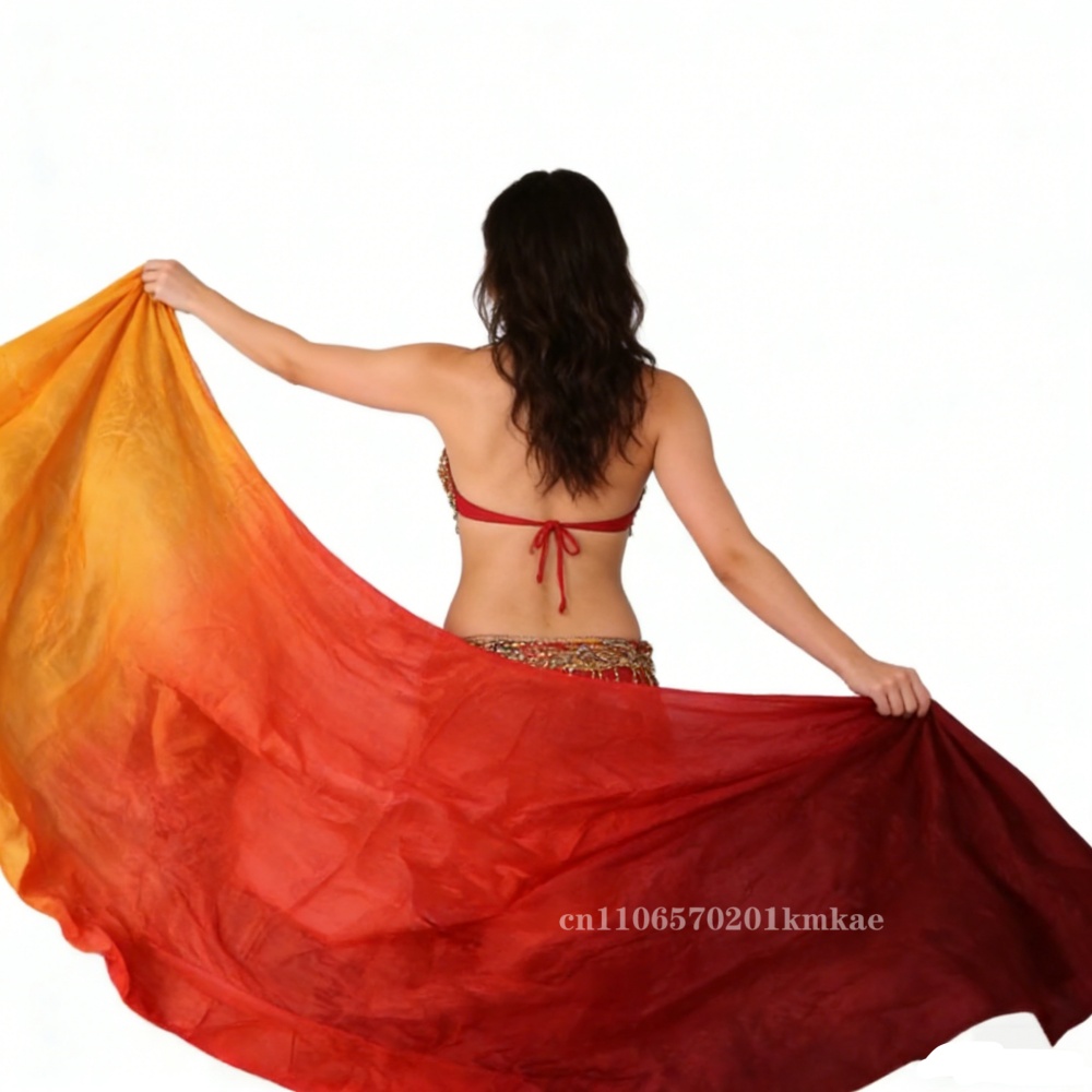 Nouveaux voiles de danse orientale 100% soie pour femmes, derniers voiles de danse orientale en pure soie, foulards de danse orientale, voiles en soie pour la pratique et les spectacles sur scène