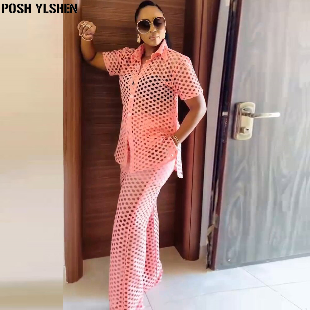 Deux ensembles de pantalons 2 pièces pour femmes, vêtements d'été, robes africaines pour femmes, ensemble assorti sexy, vêtements africains pour dames, nouvelle collection 2025