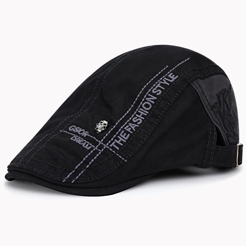 Bérets de sport en coton unisexe, casquettes à visière décontractées avec lettres brodées, accessoire de mode en plein air pour hommes et femmes, automne