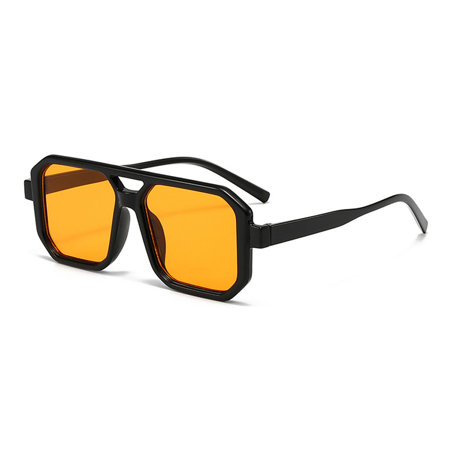 Lunettes de soleil carrées de Style rétro pour hommes, 2 pièces, mode, Sports de plein air, vacances, plage, été, lunettes décoratives
