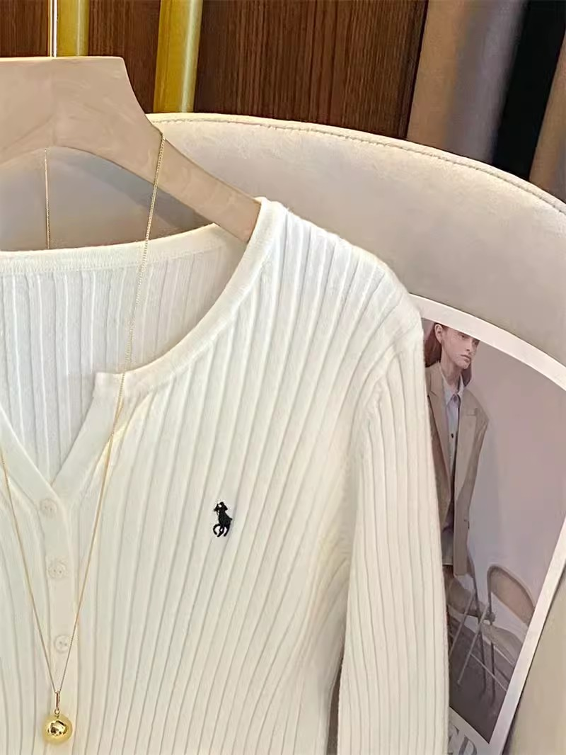 Nouveaux hauts en tricot pour femmes, mode tendance, style Y2K, broderie, cardigans à manches longues, pulls, streetwear tendance, chemises pour femmes