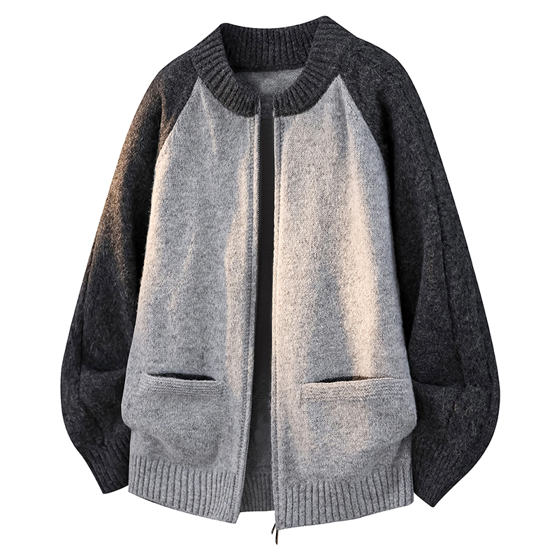 Cardigan en tricot pour homme, tendance, élégant, pour l'extérieur, sport, loisirs, coupe-vent, chaud, confortable, respirant