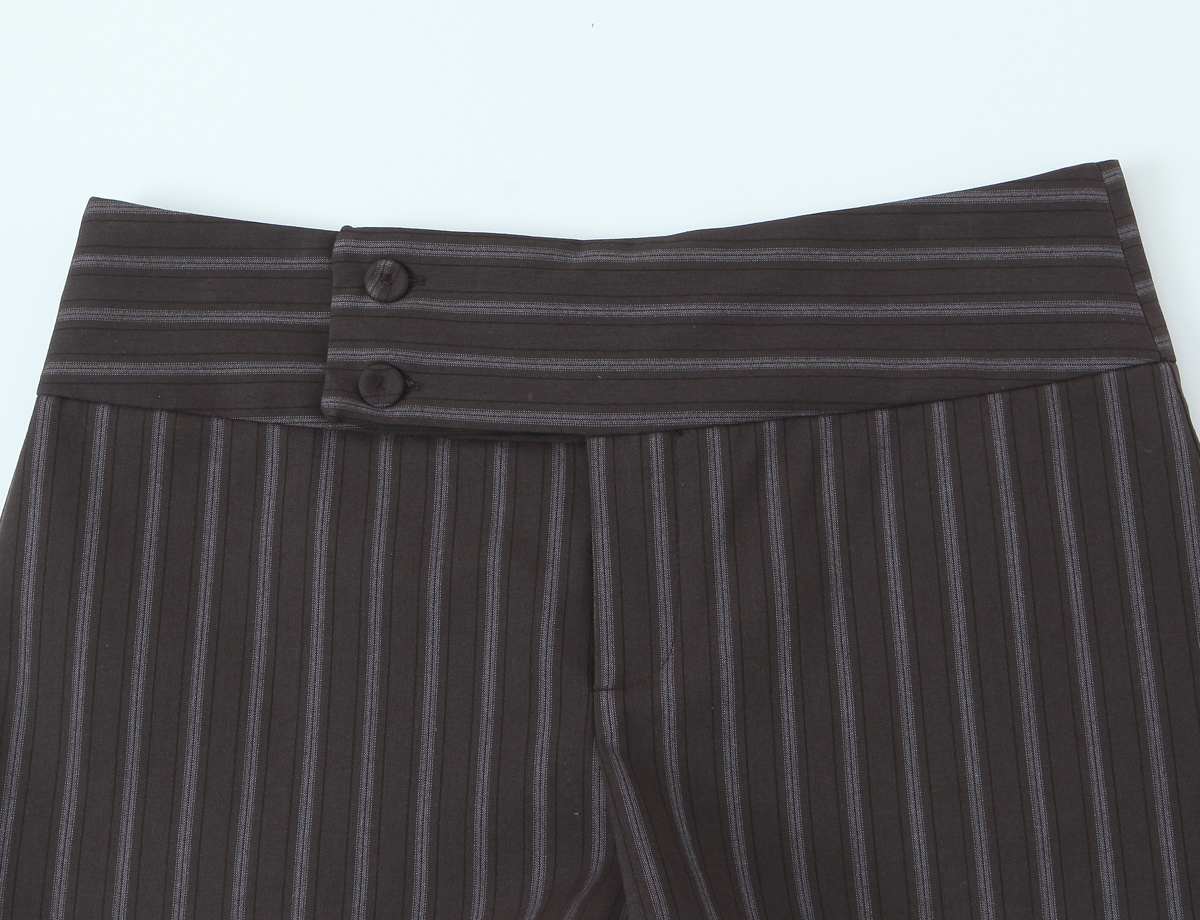 Shorts à taille basse et large, à rayures simples, style européen et américain, tendance printemps, tempérament