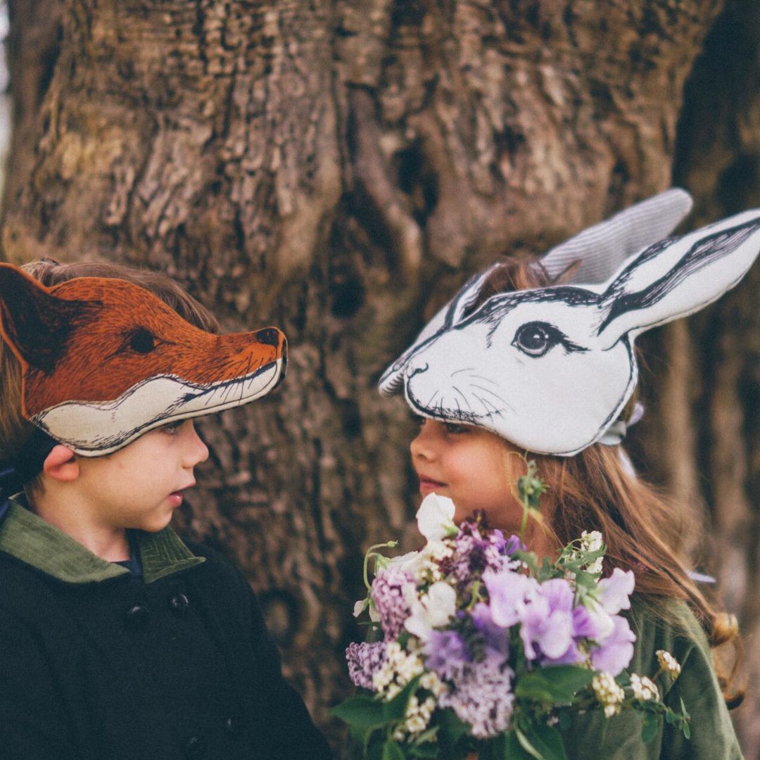 Bandeau à capuche pour enfants, accessoires de mode lapin, masque pour les yeux de festival pour enfants, vêtements de sauna, chapeau, bandeau de sauna