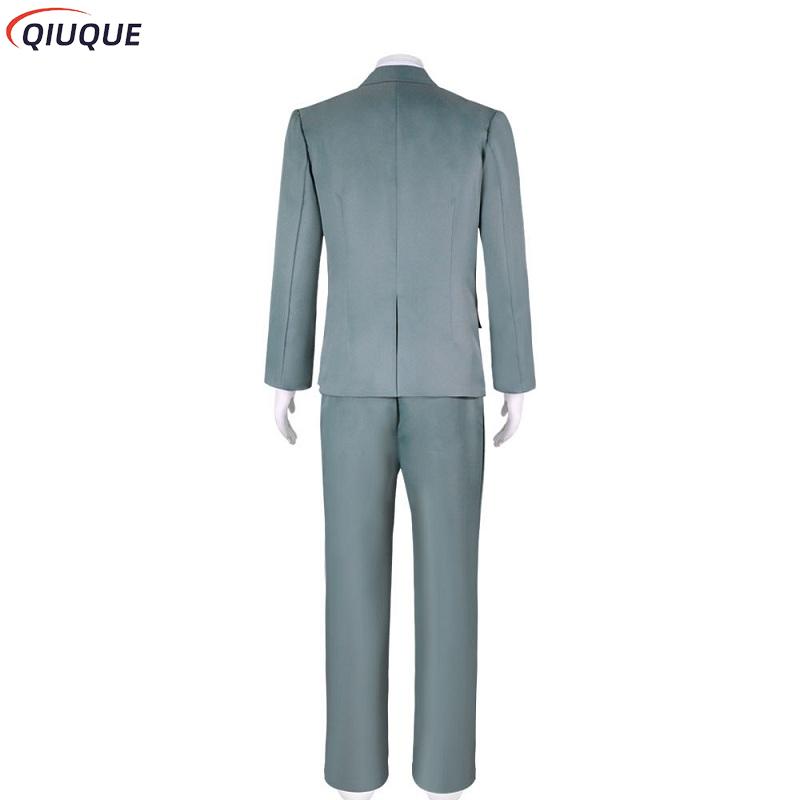 Costume de Cosplay Loid Forger pour hommes, perruque blonde courte, tenue crépuscule, cravate de chemise, vêtements d'halloween