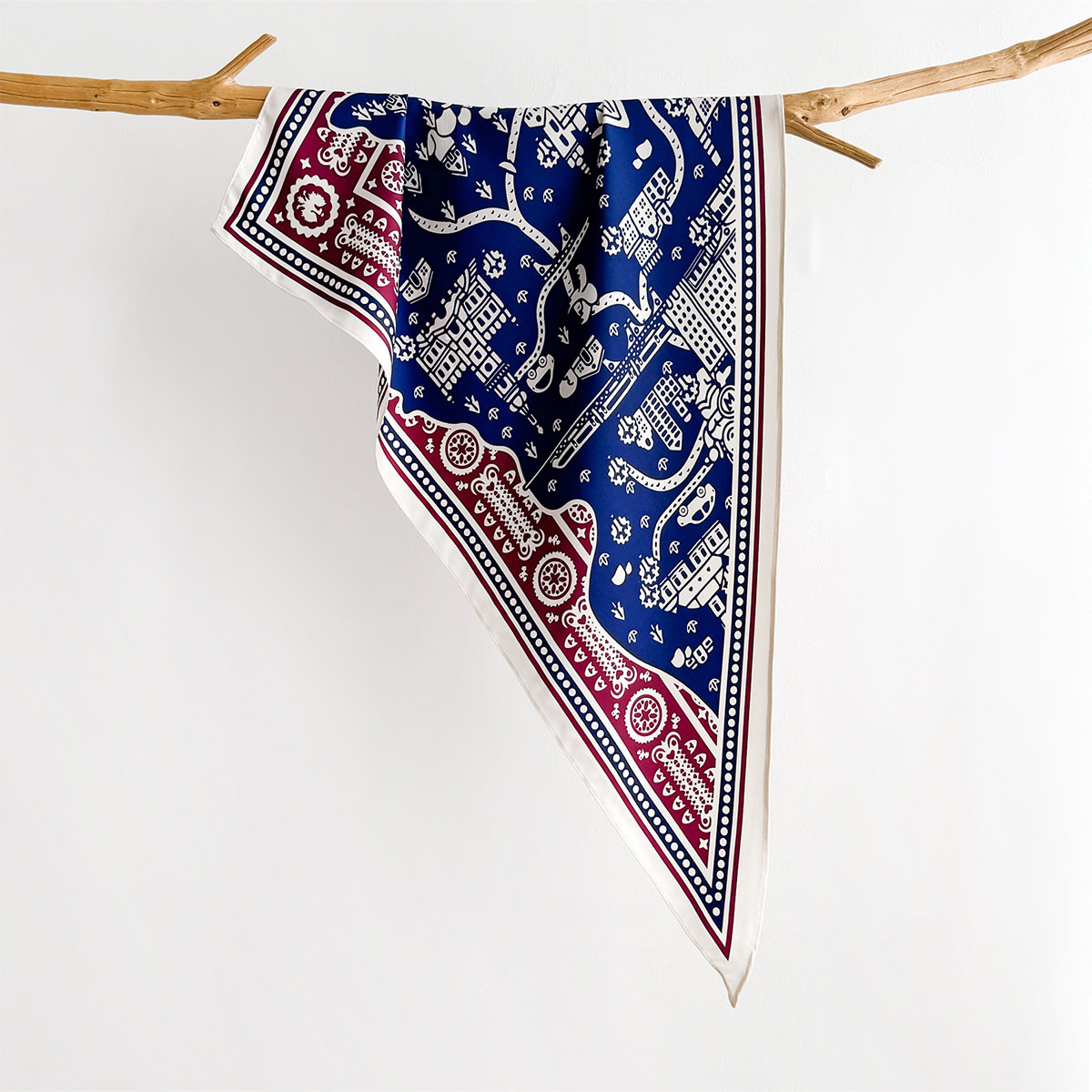 Écharpe carrée imprimée Paisley pour femmes, foulards en satin doux, bandanas, hijab de luxe, châle élégant