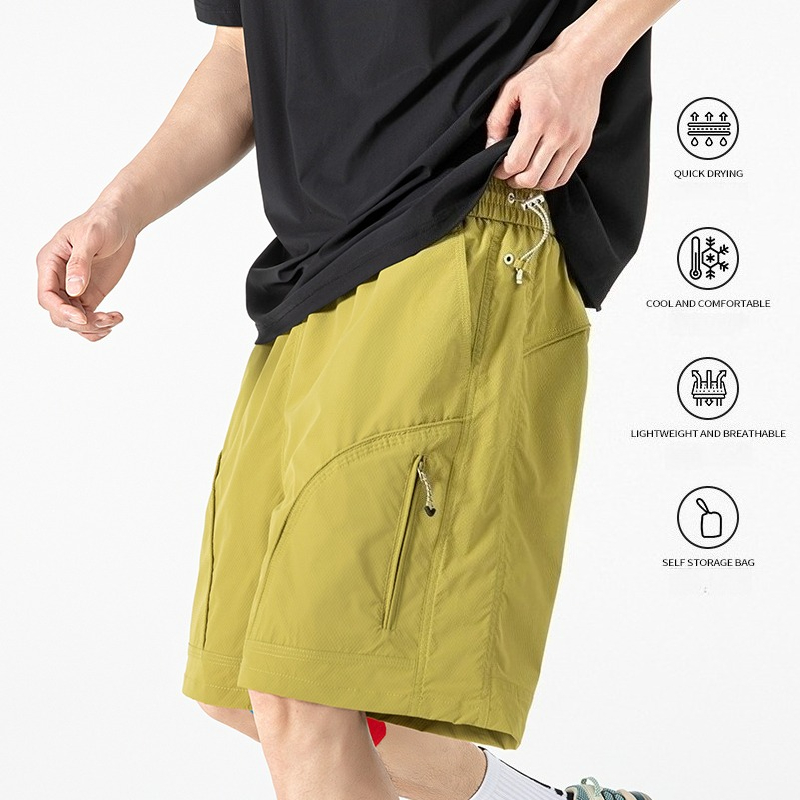 Shorts unisexes adaptés à tous les types de silhouette |   Séchage rapide, pliable et polyvalent pour les trajets en ville et les activités de plein air