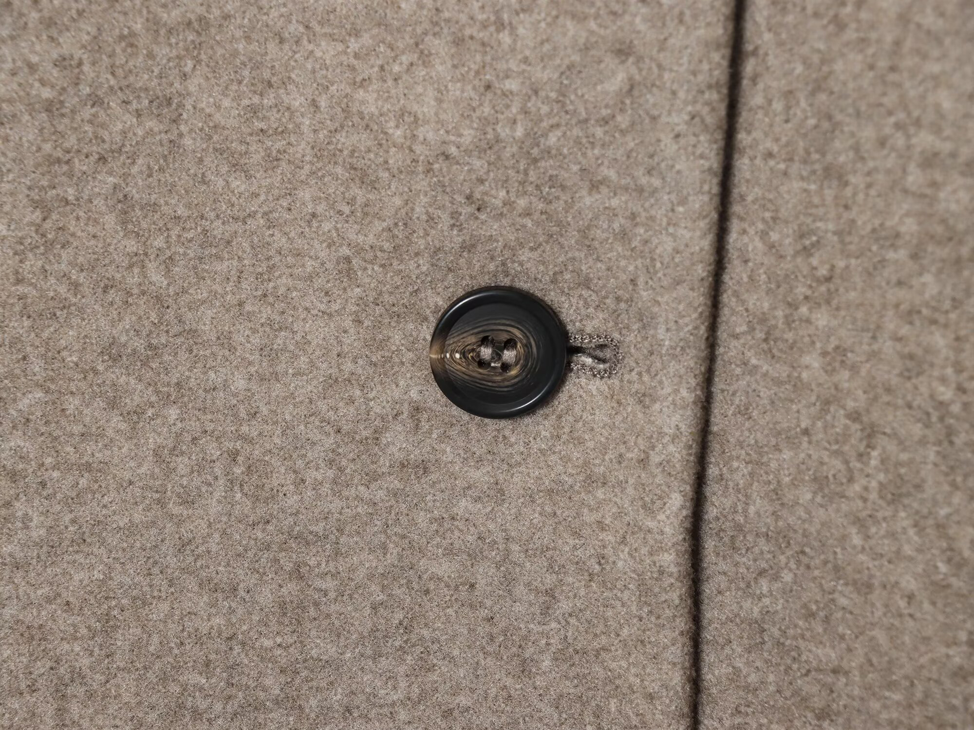 Manteau à manches longues et col montant pour femme, ample et décontracté, Style Simple, avec boucle, européen et américain, nouvelle collection hiver 2025