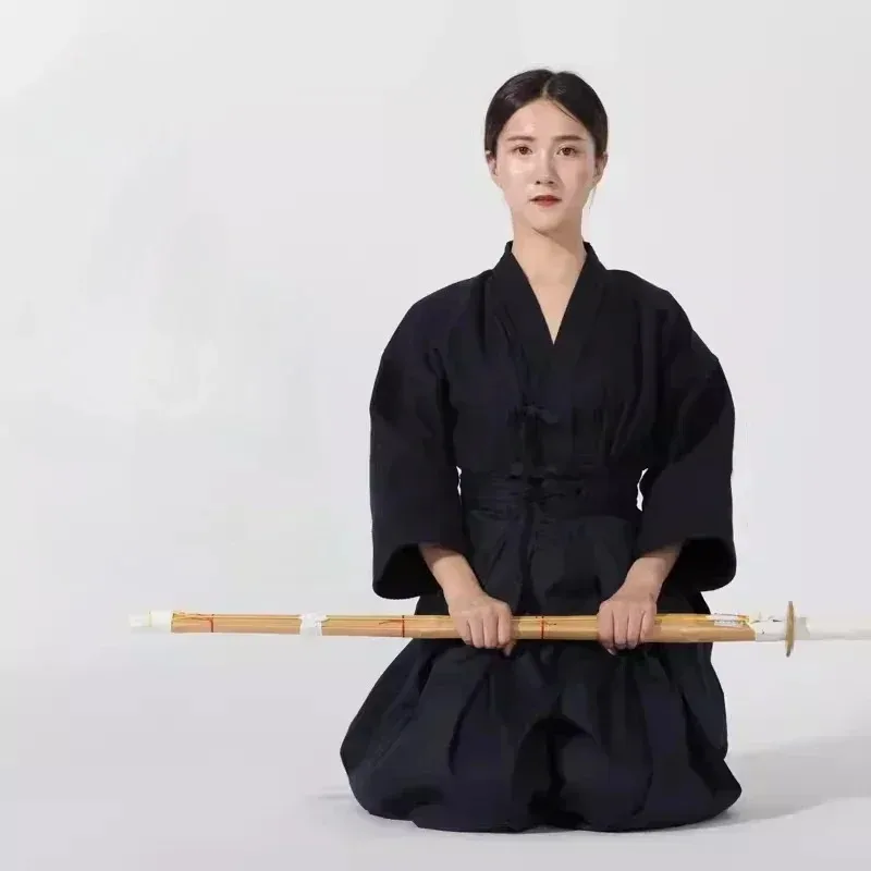 Uniforme de samouraï japonais Hakama pour hommes et femmes, uniforme traditionnel Kendo Aikido, vêtements d'arts martiaux Kendo japonais, Costume Kimono