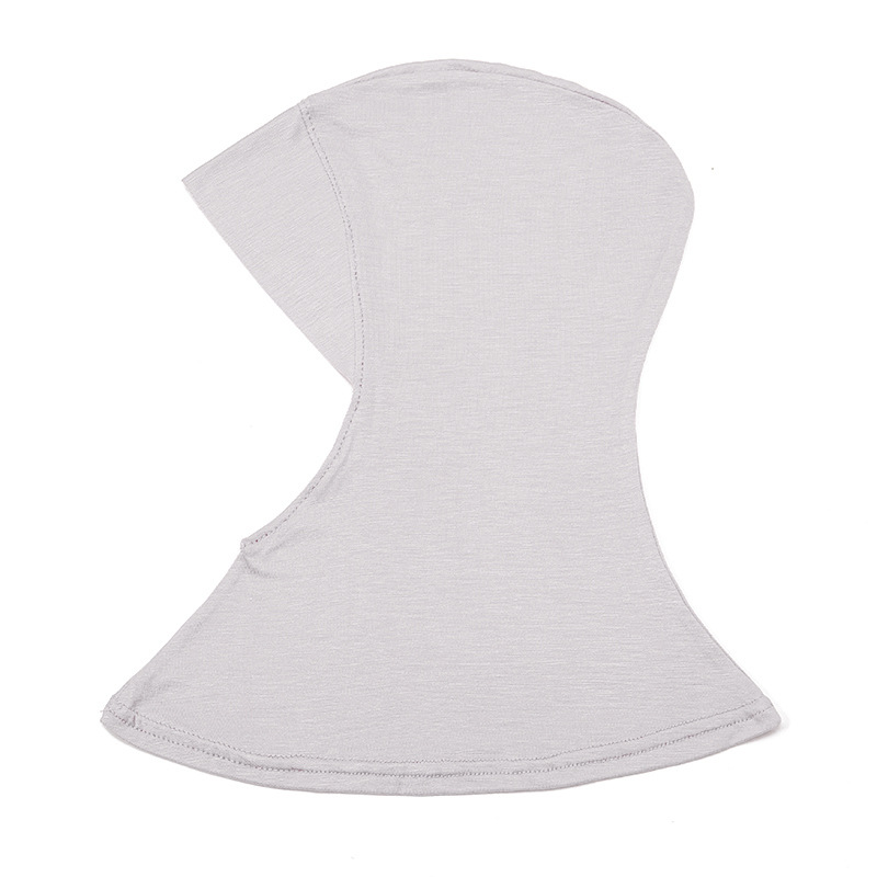 2 pièces/ensemble Hijab sous-capuchon couleur unie instantané Hijab modeste bonnet intérieur Hijab casquettes musulman Turban casquettes pour les femmes usage quotidien