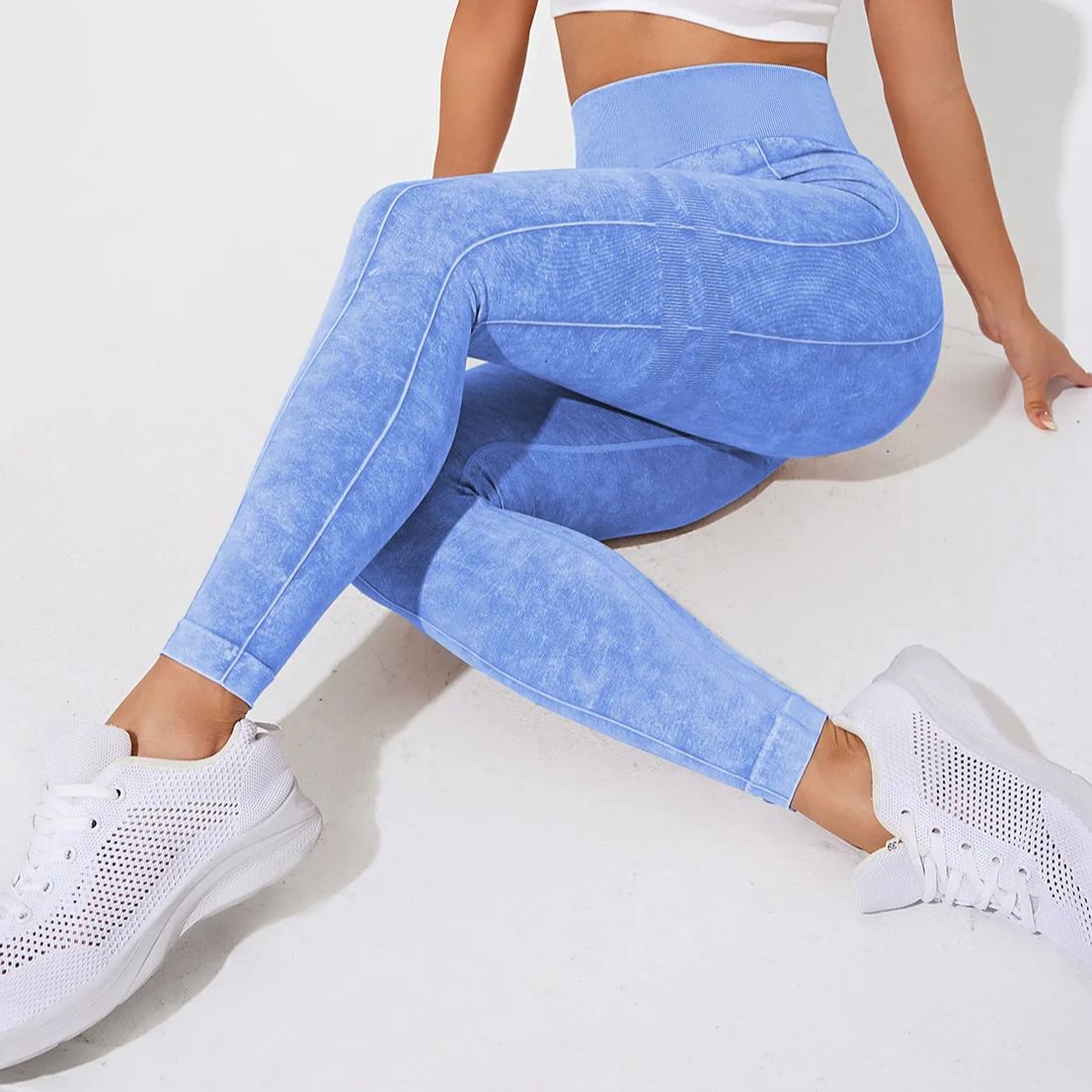 Femmes Vintage Leggings Gym Fitness athlétique entraînement élastique Leggins bon élastique pantalons de Yoga Push Up sport collants d'entraînement