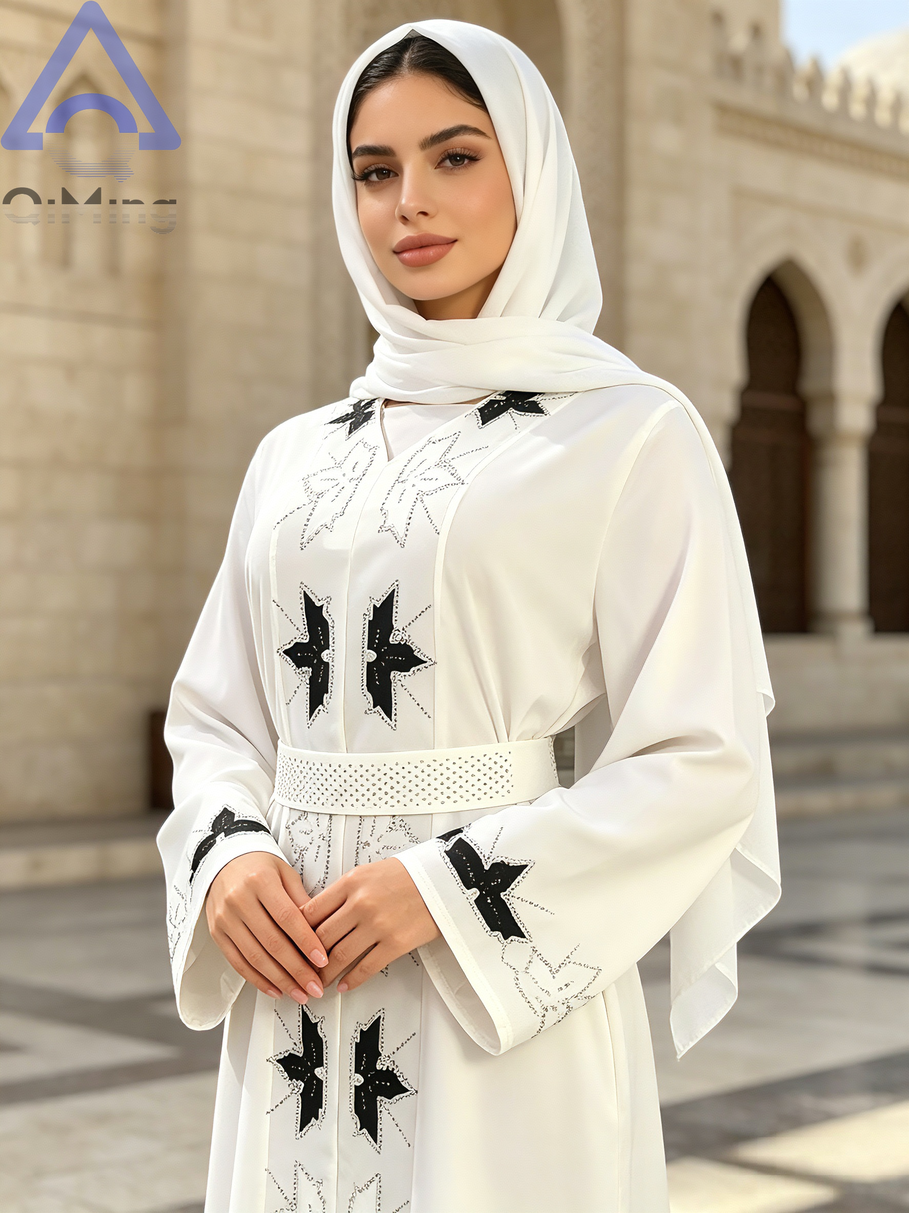 Abayas de mariage en diamant pour femmes musulmanes, bordeaux, style chauve-souris, robes de soirée arabes de luxe de Dubaï, caftans hijab