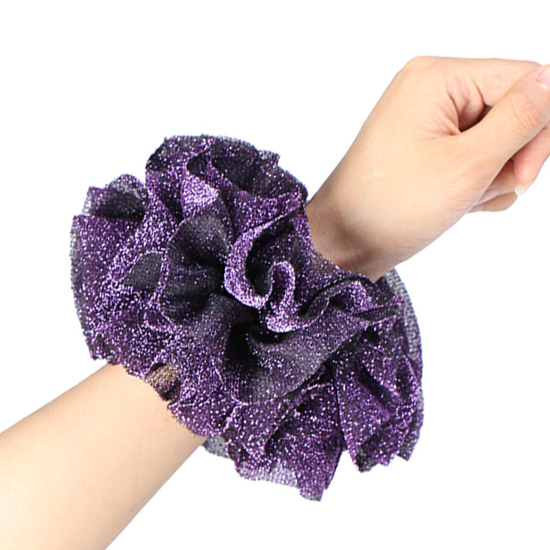 Chouchou élastique pour femmes musulmanes, chouchou islamique pour filles, vêtements de sauna pour dames, bandeaux pour cheveux, anneau, écharpe Hijab, accessoires