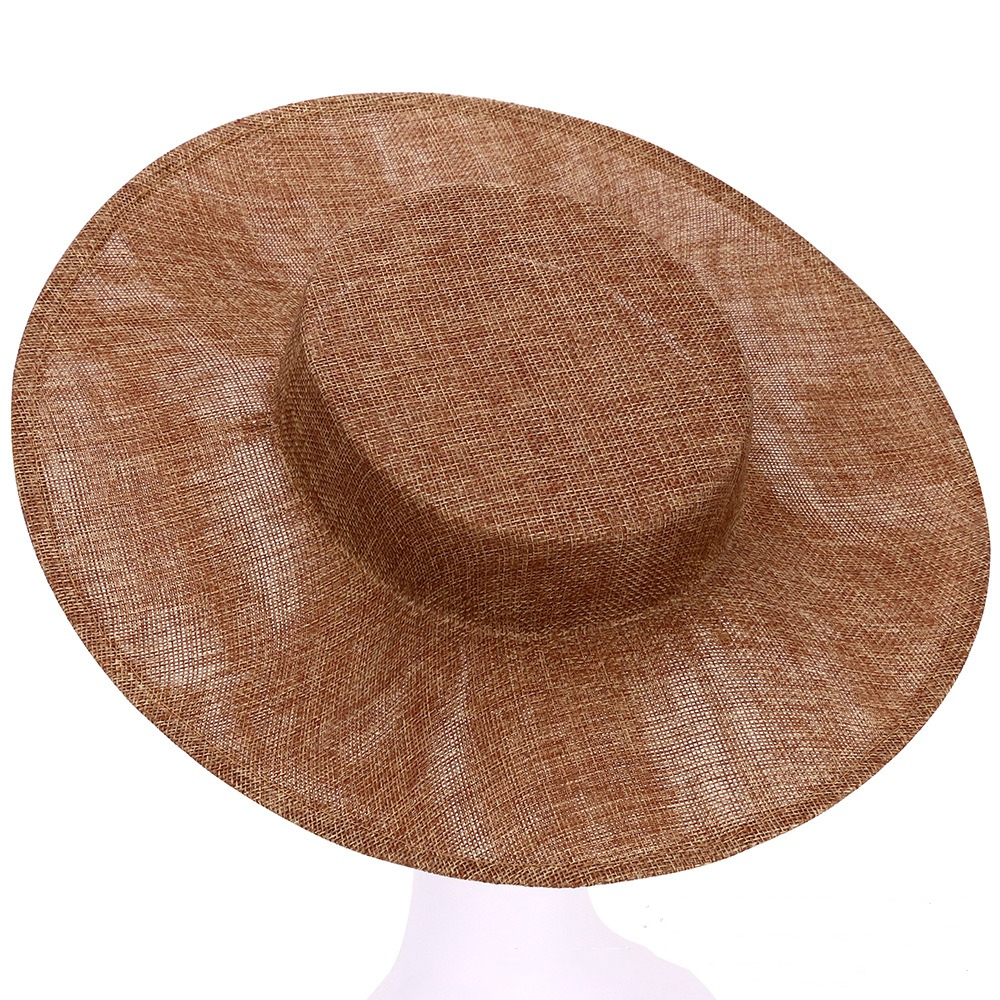 Base de fascinator pour chapeau DIY, accessoires pour cheveux, couleur unie, plusieurs couleurs, chapeaux de banquet, coiffes, grands chapeaux hauts de forme, mariage