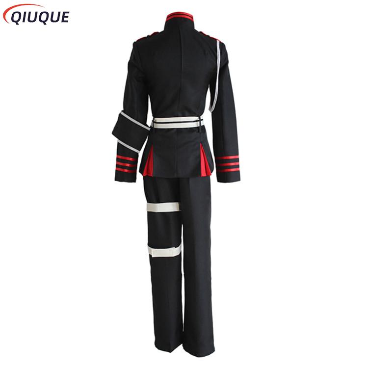 Ichinose Guren Cosplay Seraph de la fin Cosplay Costume perruque Anime Owari no Seraph uniformes militaires hommes noir Costume tenues