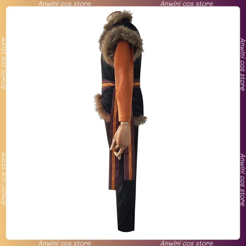 Costume de cosplay Anime Kristoff, ensemble complet, hauts, pantalons, ceinture, costumes de jeu de rôle pour hommes adultes, tenues de fête fantaisie, costumes de carnaval