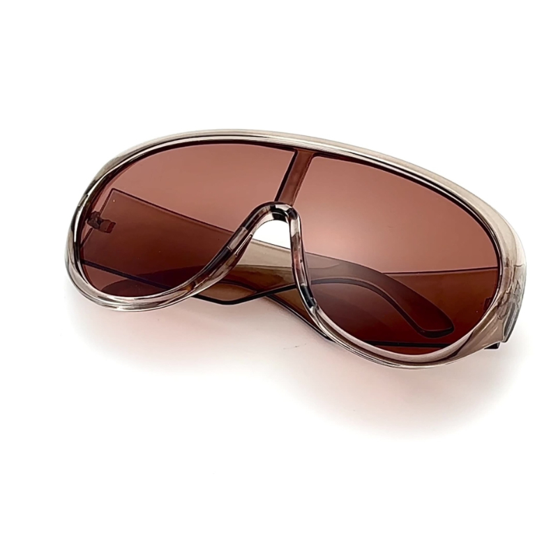 Lunettes de soleil carrées surdimensionnées de luxe vintage pour femmes, lunettes de soleil punk populaires pour hommes, lunettes tendance pour femmes, UV400