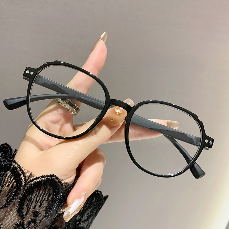 Lunettes de lecture carrées unisexes, lunettes bloquant la lumière bleue avec plus dioptries, lunettes rétro de loin, lunettes carrées pour hommes et femmes