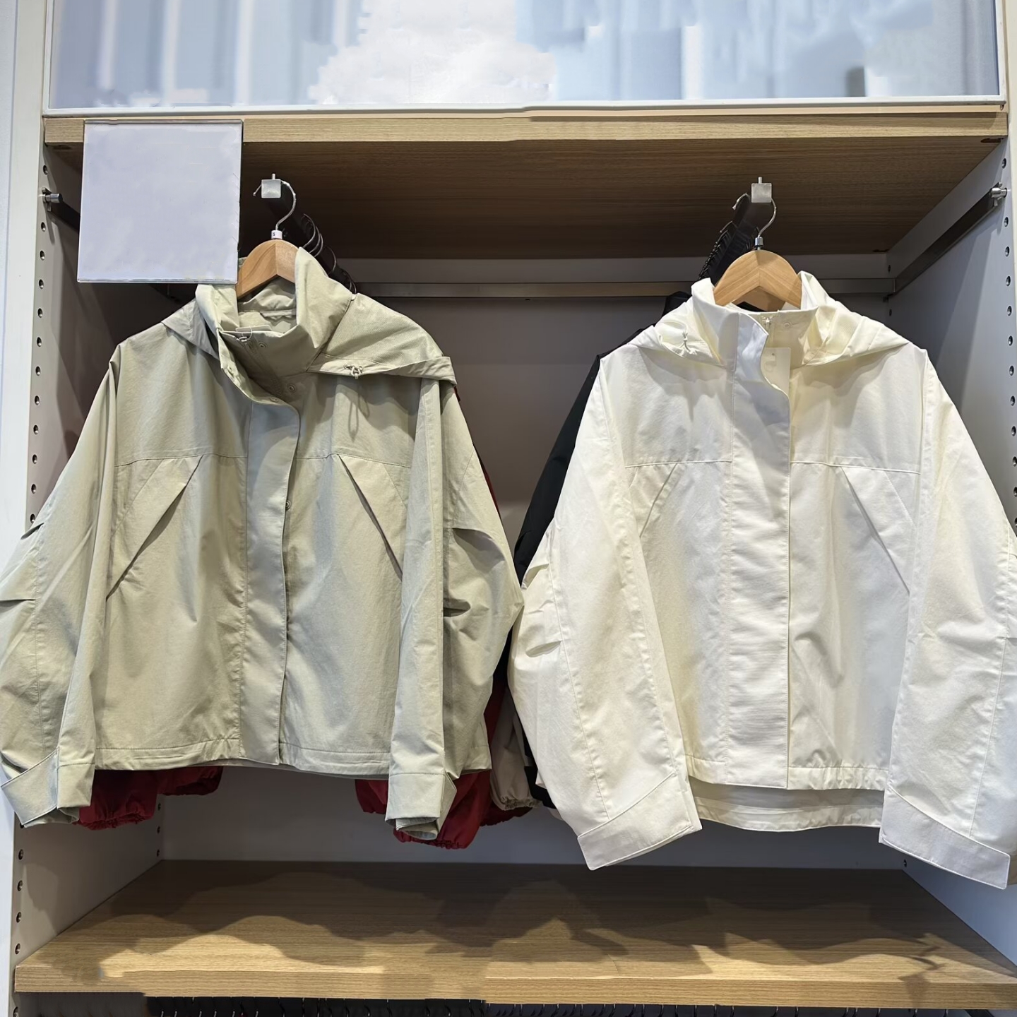 Veste imperméable pour femme 2026, style décontracté, à capuche et col montant, pour le printemps, streetwear
