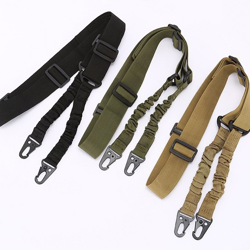 1 Pièce Sangle Tactique de Camouflage pour Hommes et Femmes, Harnais Tactique Monopoint d'Extérieur, Corde Tactique CS pour Arme, Corde de Sécurité Diagonale
