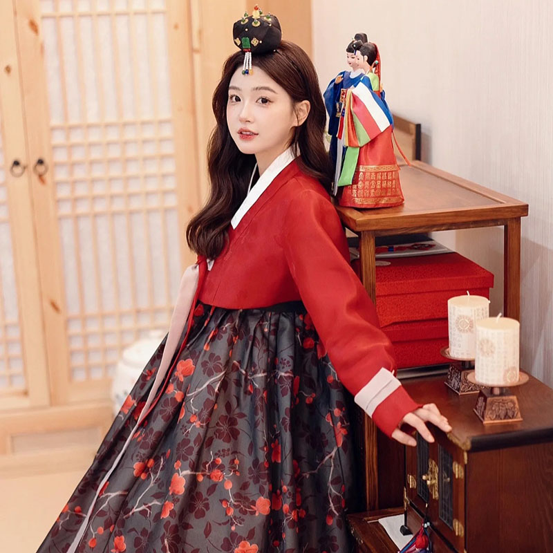 Hanbok robe traditionnelle coréenne femmes 2025 nouvelle robe de mariée coréenne robe adulte Costume de cour amélioré vêtements de danse nationale한