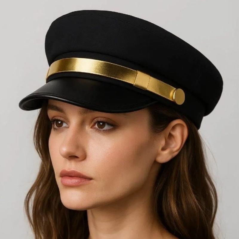 Chapeau Chauffeur pour hommes et femmes, chapeau de capitaine Vintage classique, casquette de journal, chapeaux de Costume