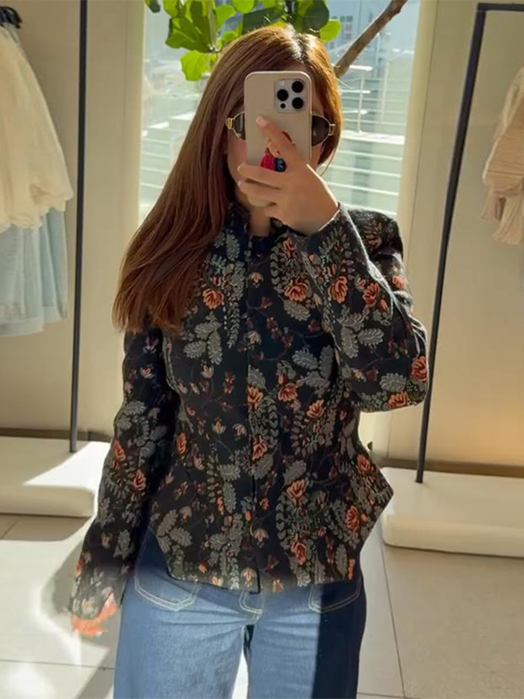 Chemisier Bohème à Imprimé Floral pour Femme, Haut Ample Sans Manches à Écharpe et Épaule Dénudée, Idéal pour les Vacances d'Été