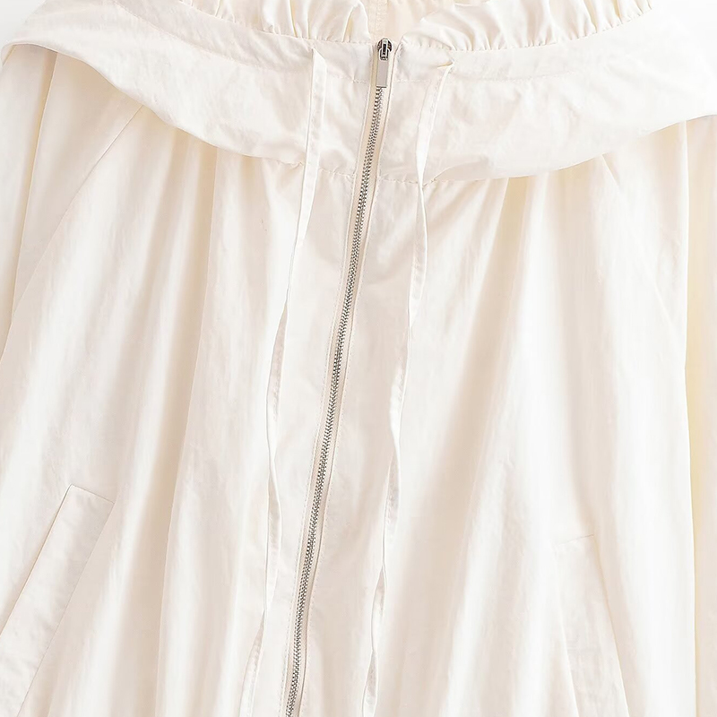 Vestes pour femmes avec capuche, manteaux à manches longues, hauts décontractés amples avec fermeture éclair, collection 2026 Zartins