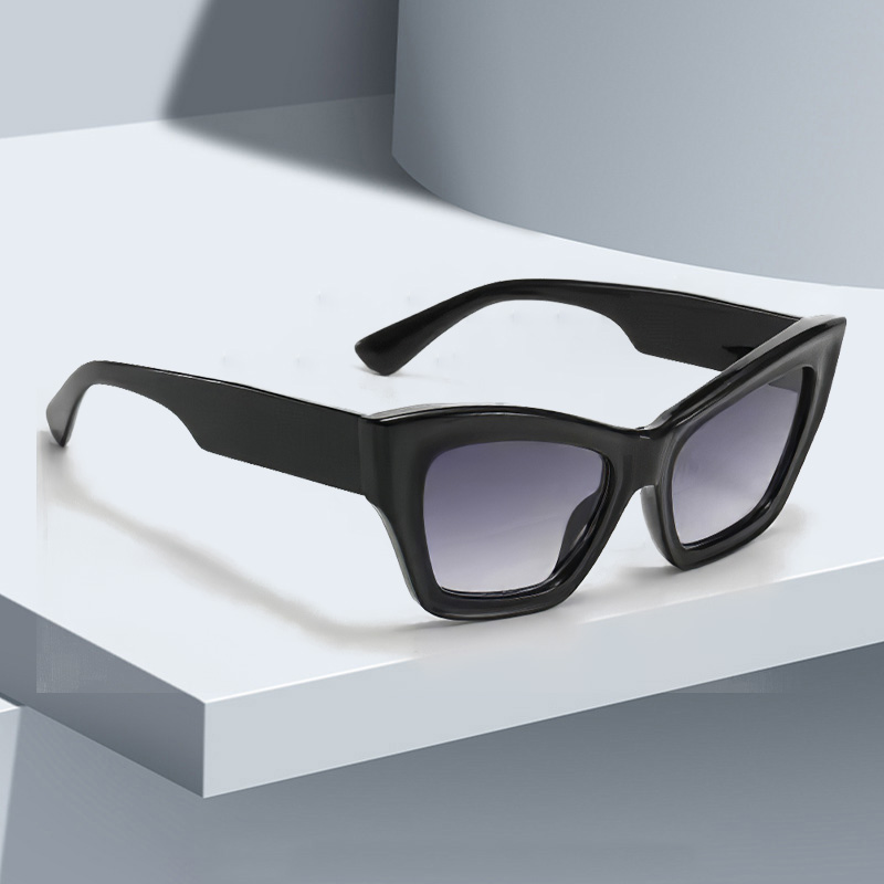 Lunettes de soleil œil de chat vintage pour femmes, lunettes de créateur de luxe, monture carrée sexy, lunettes pour femmes, nouvelle marque de mode, UV400, 2025