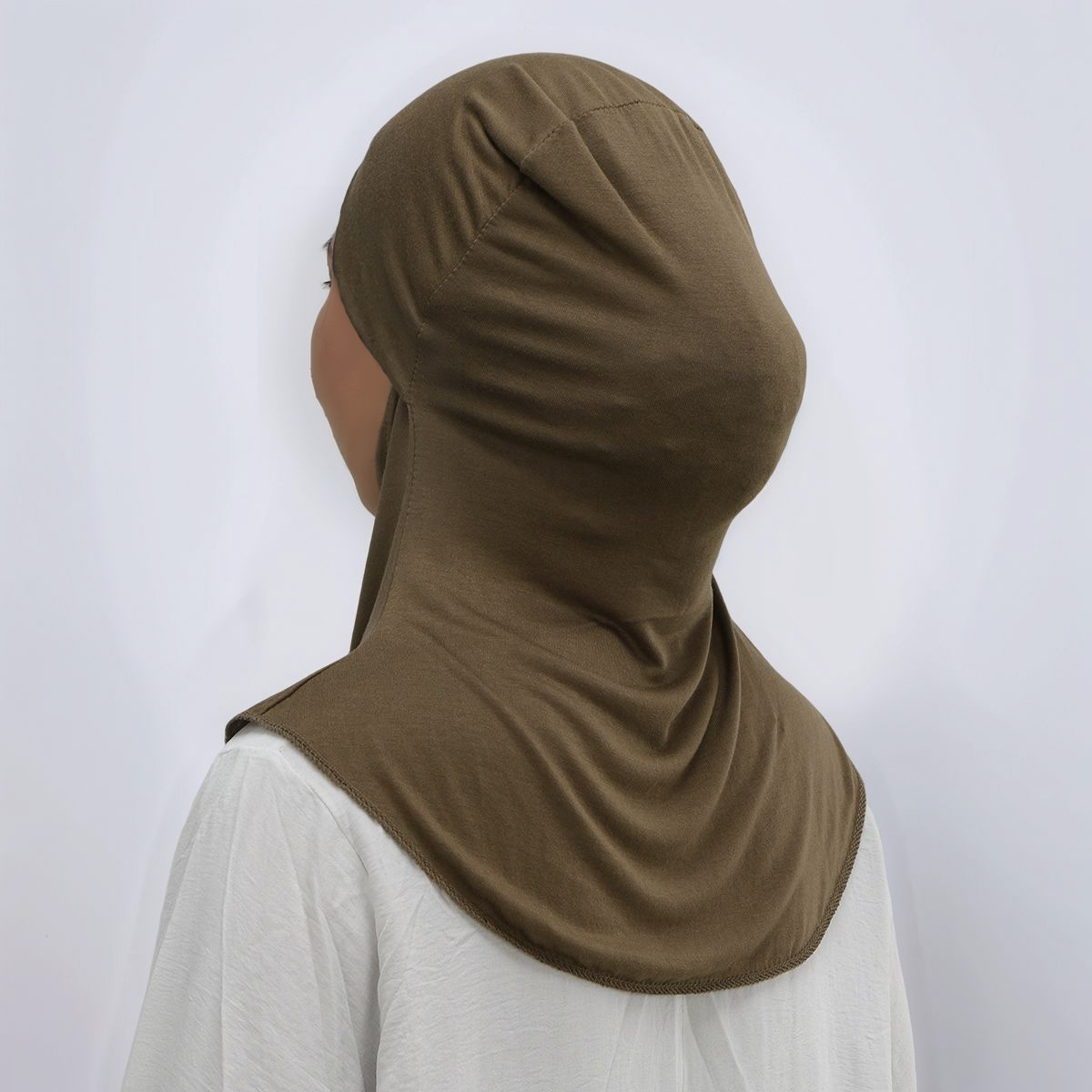 Femme musulmane Jersey instantané Hijab solide visage cou couverture multifonction foulard Turban Islam châles et enveloppes plaine femme Hijabs